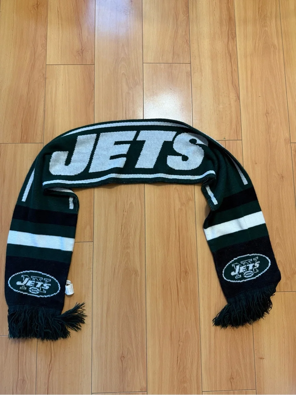 NFL New York Jets Green & White Team Scarf